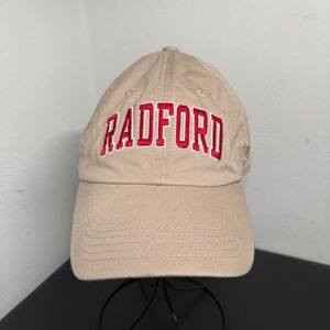 Radford University Top of the World Baseball Cap Strapback Hat Tan Unisex OSFM